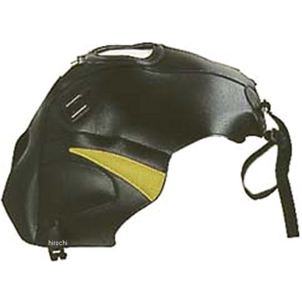 バグスター BAGSTER タンクカバー 96年以降 TDM850 黒/マスタードイエロートライアングル 1319F HD店