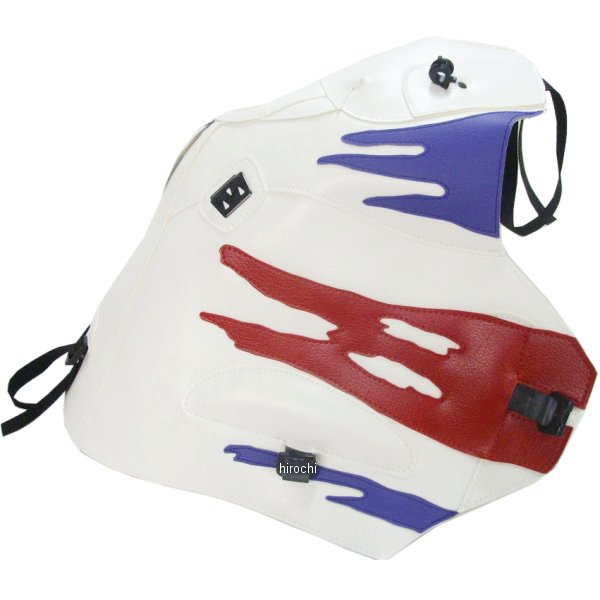 バグスター BAGSTER タンクカバー XRV750 白/ライラック/レッド 1245E HD店|ヒロチー商事 ハーレー 店