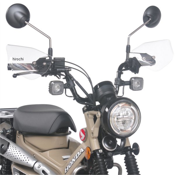 【メーカー在庫あり】 旭風防 ナックルバイザー CT125ハンターカブ クリア M6-01 HD店