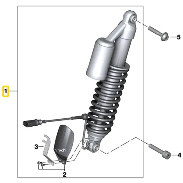 BMW純正 スプリング ストラット F ESA 31488563284 HD店