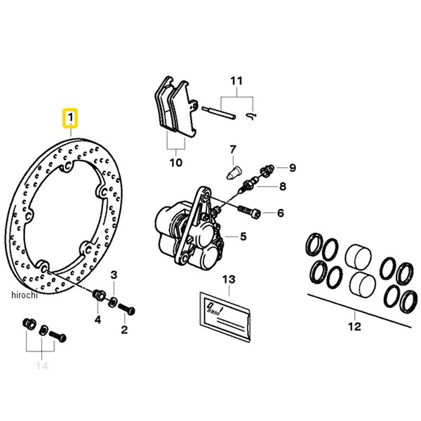 BMW純正 ブレーキ ディスク RH 34112314894 HD店