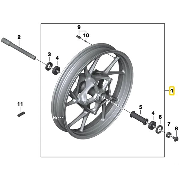 BMW純正 鋳造製 F ホィール Schwarz 36318404713 HD店