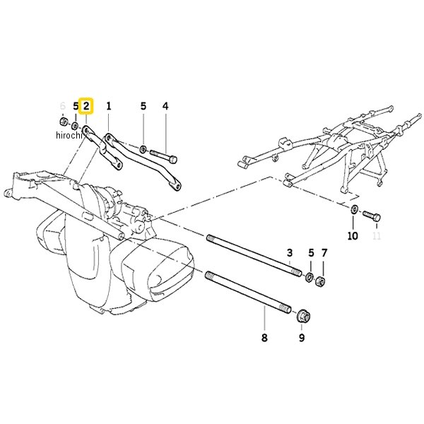BMW純正 ストラット RH 46512314322 HD店