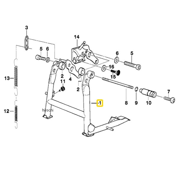 BMW純正 センター スタンド 46522335780 HD店