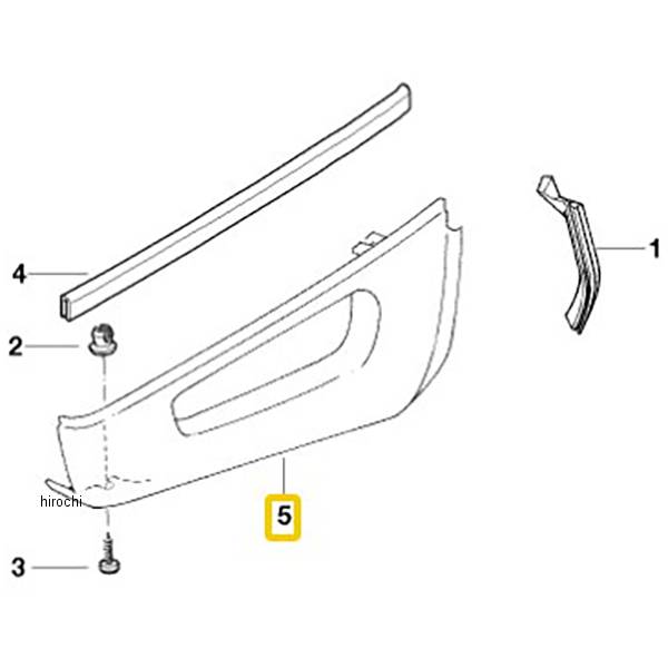 BMW純正 サイド LH SILBER 46632313895 HD店