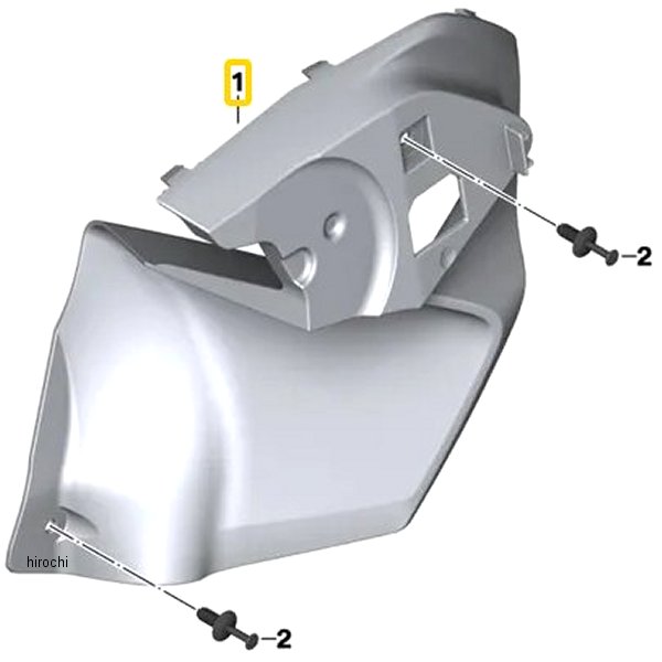 BMW純正 エア アウトレット ガイド インナー LH 46638556643 HD店