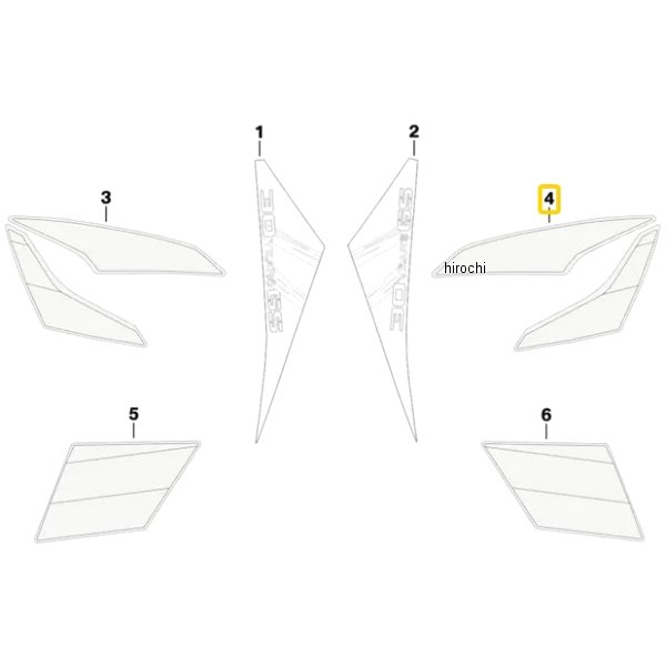 BMW純正 装飾サイド セクション RH RALLYE 51148529850 HD店
