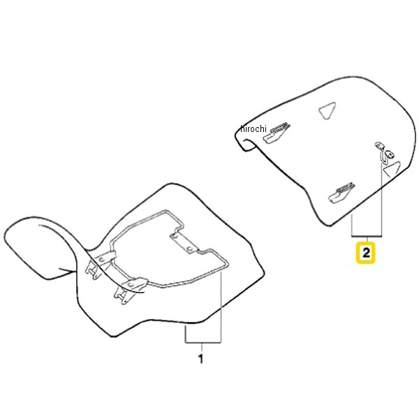 BMW純正 R 調整シート SCHWARZ NB13 52532325065 HD店