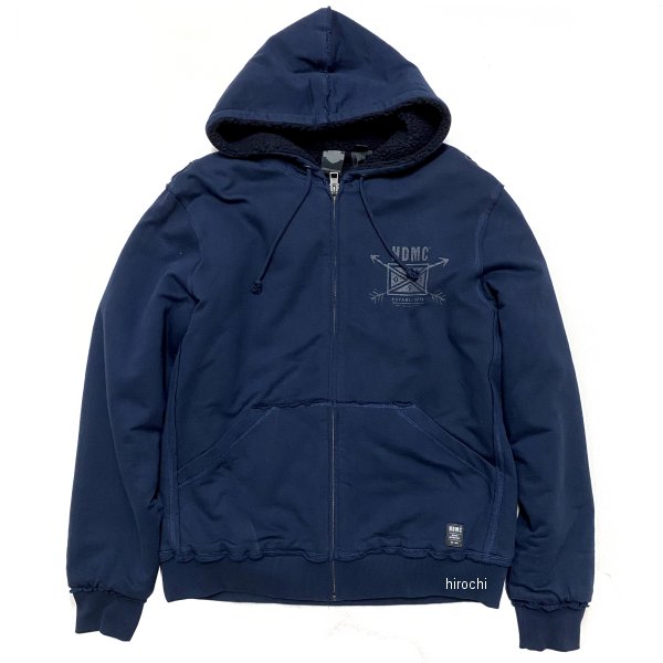 【即納】 ハーレー純正 新品 長袖 パーカー フリースライニング ネイビー Lサイズ 96431-18VM/000L HD店