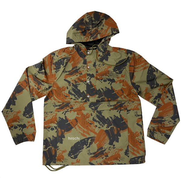 【即納】 ハーレー純正 新品 ナイロンジャケット グリーンカモ XLサイズ 97417-22VM/002L HD店｜ヒロチー商事 ハーレー 店