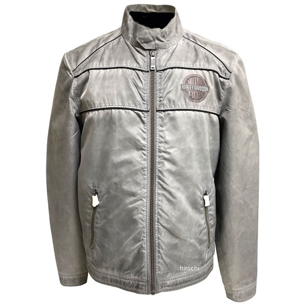 ハーレー純正 新品 ジャケット ウォッシュドダウン グレー Sサイズ 97460-18VM 000S HD店
