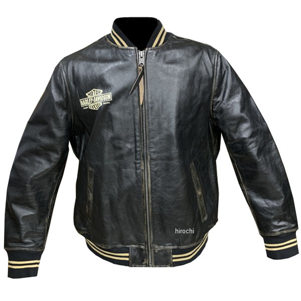 【即納】 ハーレー純正 新品 レザー ボンバー ジャケット シャレット 黒 レディース 2XLサイズ 97023-19VW/022L HD店