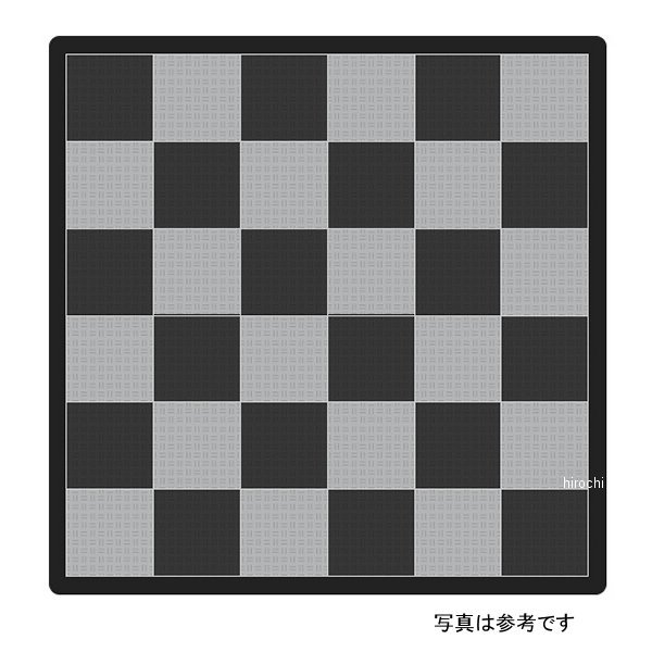 テックタイル TECTile 2小間セット 2,740mm×5,710mm 黒 ライトグレー TECTILE-TENJI0002-BK-LGR HD店