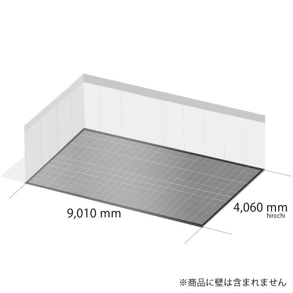 TECTILE-TENJI0004テックタイルTECTile4小間セットテックタイル(12×27)324枚エッジ78個コーナー4個ダークグレー/赤TECTILE-TENJI0004-DGR-RDHD店