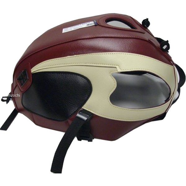 バグスター BAGSTER タンクカバー W650 ワインレッド/クリーム 1377A HD店