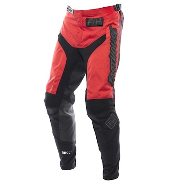 【メーカー在庫あり】 ファストハウス FASTHOUSE 春夏モデル ユース パンツ グラインドハウス 赤/黒 Y24サイズ 4270-4024 HD店｜ヒロチー商事 ハーレー 店
