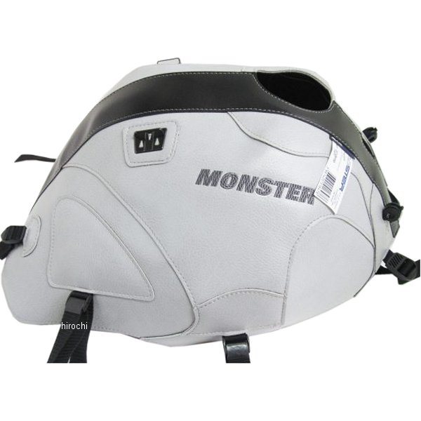 バグスター BAGSTER タンクカバー ドゥカティ MONSTER400 ライトグレー/黒 1405P HD店