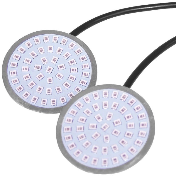 【USA在庫あり】 レトリックライティング LETRIC LIGHTING LEDバルブキット バレットスタイルウインカー用 3in1 赤/アンバー letLLC-BRBT HD店