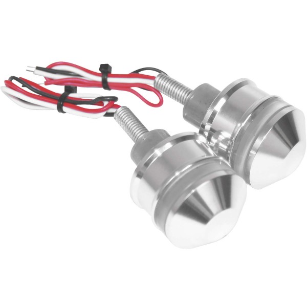 【USA在庫あり】 レトリックライティング LETRIC LIGHTING グリップ インジケーターライト ポリッシュ 左右ペア letLLC-PBE-TS HD店