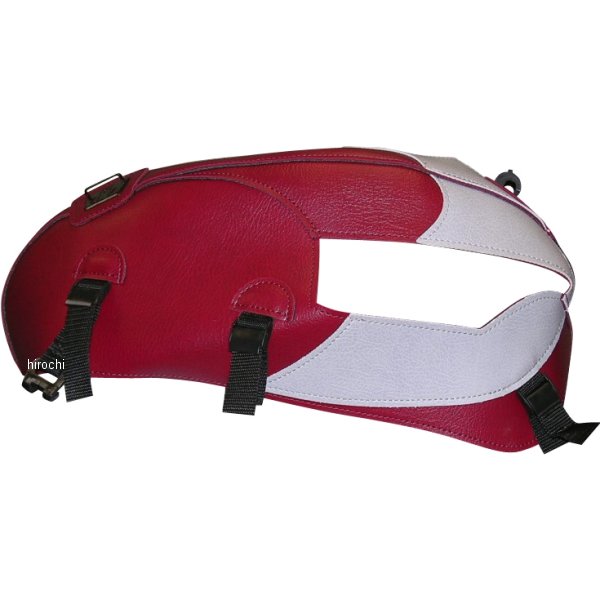 バグスター BAGSTER タンクカバー 08年-11年 トライアンフ ボンネビル T100 ワインレッド/ライトグレー 1568D HD店