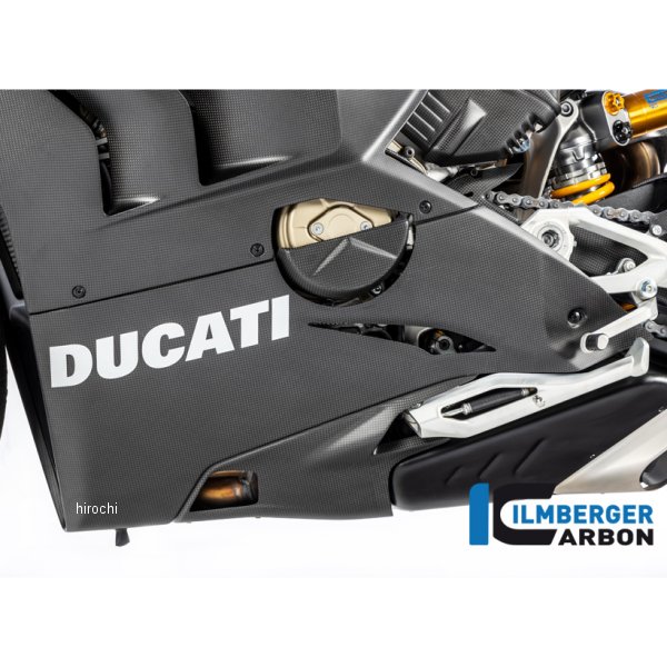 VUL.121.DPV4M.K VUR.122.DPV4M.K-R Ilmberger ボトムサイドパネル 艶なし 19年 ドゥカティ PANIGALE V4R マットカーボン VULR-121122DPV4MK-R HD店