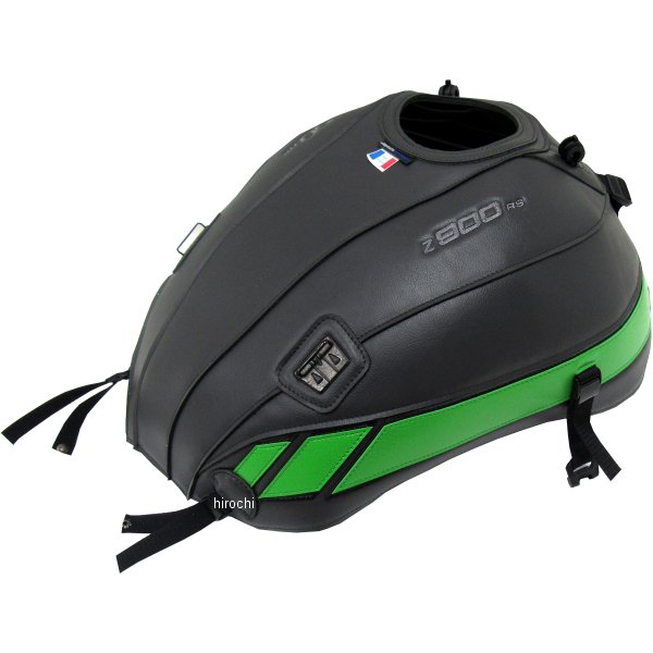 バグスター BAGSTER タンクカバー 18年-22年 Z900RS 黒/緑 1736E HD店