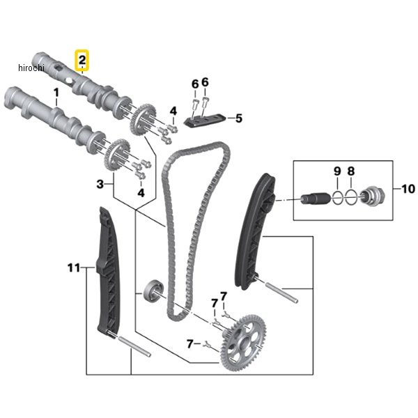 BMW純正 EX 側カムシャフト 11318387903 HD店 46,682円