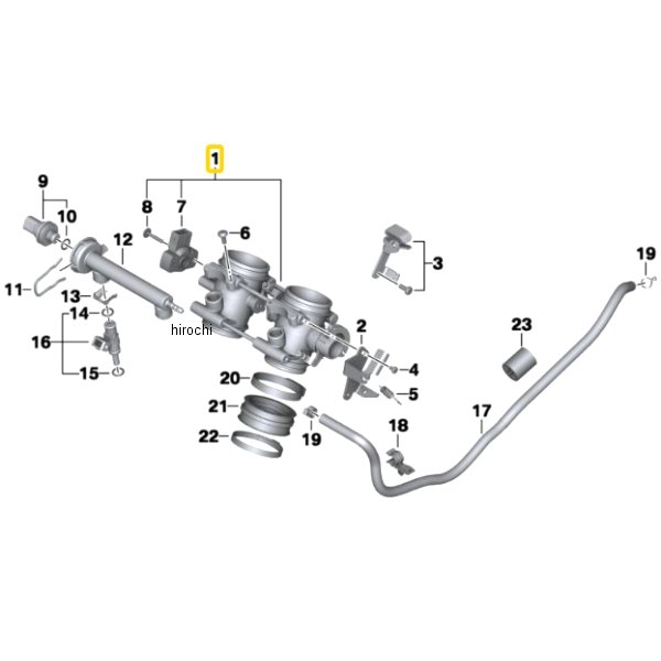 BMW純正 スロットル バタフライ サポート 13547717979 HD店