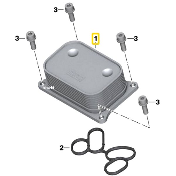 BMW純正 熱交換器 - エンジン オイル 17218389253 HD店