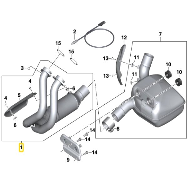 BMW純正 エキゾースト マニフォールド 18518550447 HD店