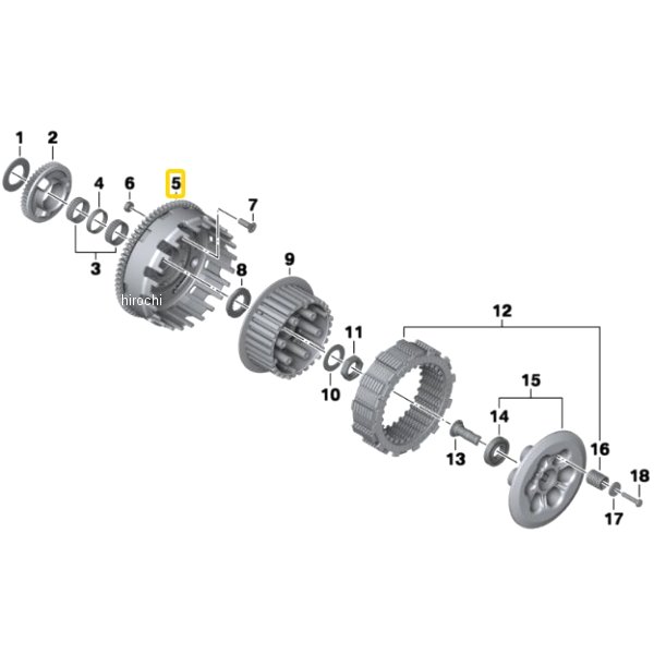 BMW純正 クラッチ ドラム 21218537778 HD店