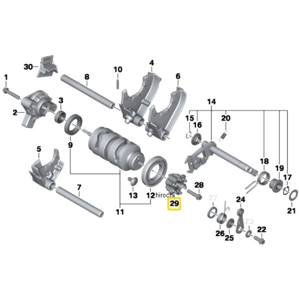 BMW純正 シフト ギア 23007712973 HD店