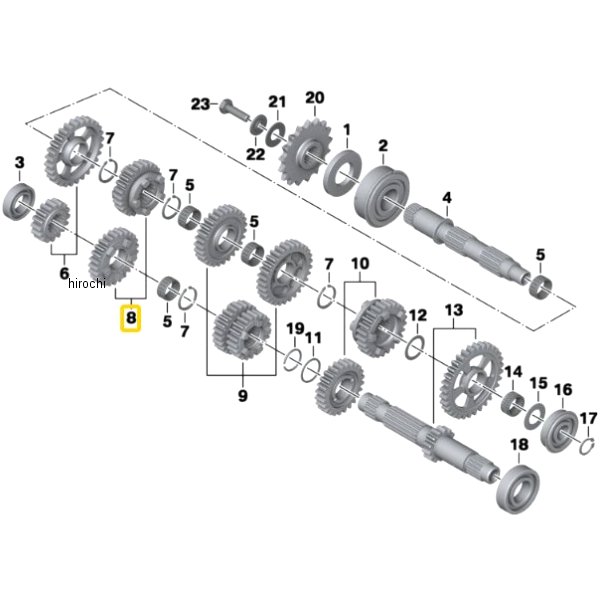 BMW純正 ホイール ペア 6.速リペア キット 23008537647 HD店