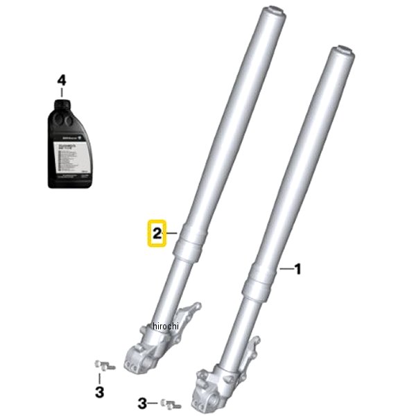 BMW純正 フォーク gold RH 31429480350 HD店