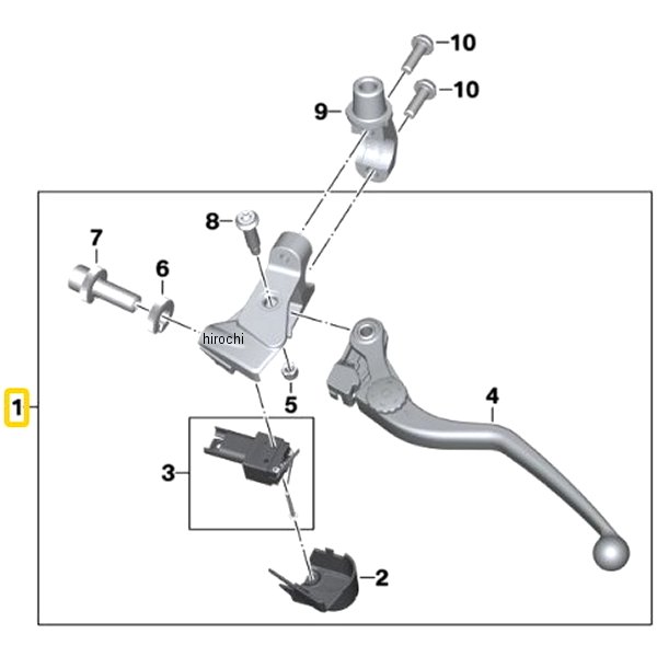 BMW純正 クラッチレバーフィッティング 32729457890 HD店