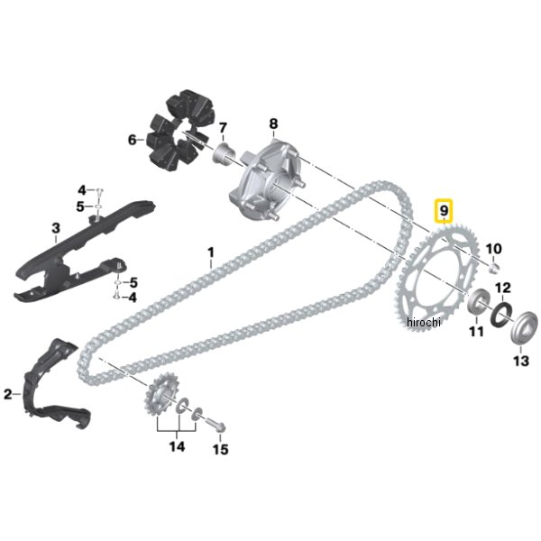 BMW純正 スプロケット 33818522841 HD店