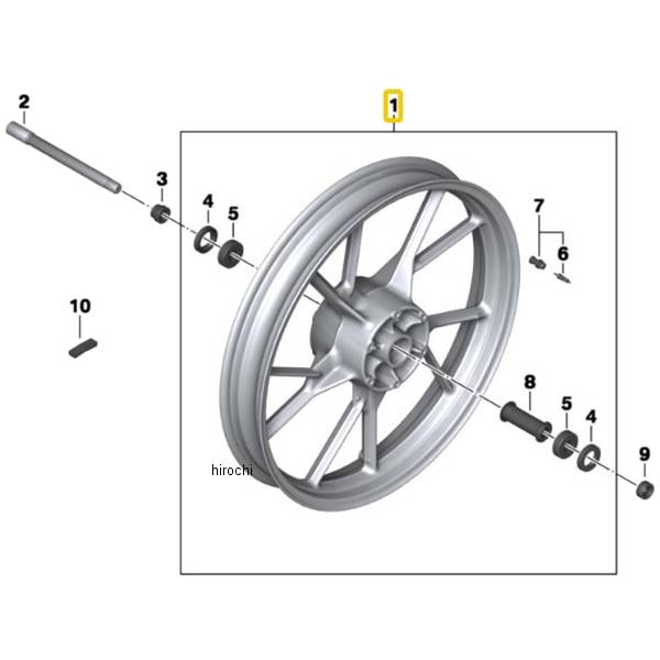 BMW純正 F ホィール、黒 36318556104 HD店