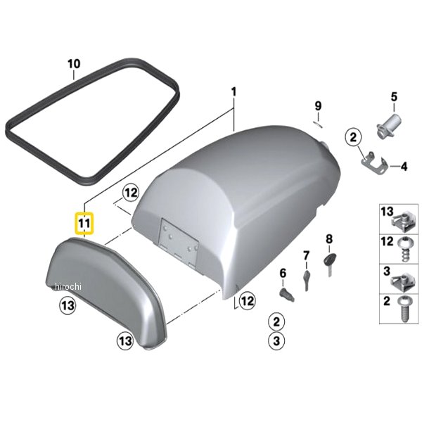 BMW純正 バック レスト 46547723097 HD店