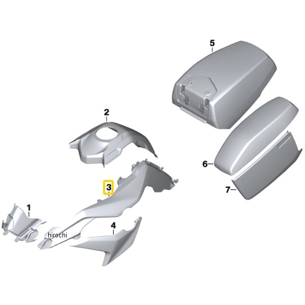 BMW純正 サイド パネル LH 46638388585 HD店