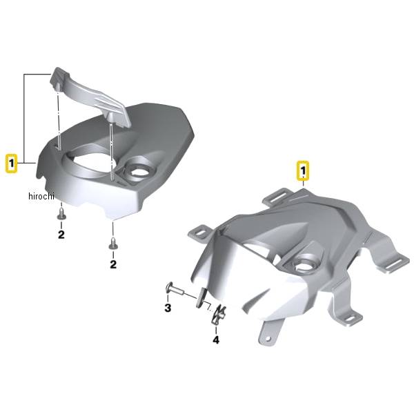BMW純正 イグニッション ロック カバー 46638554366 HD店