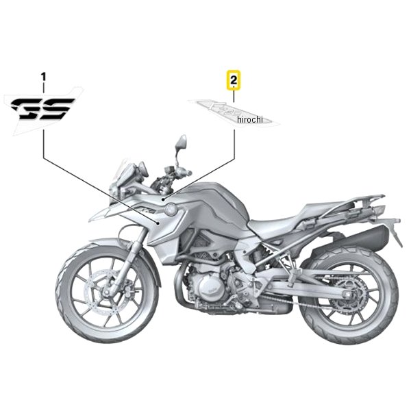 BMW純正 エンブレム RH 51148389420 HD店