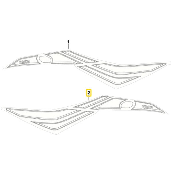 BMW純正 装飾サイド セクション RH 51148563856 HD店