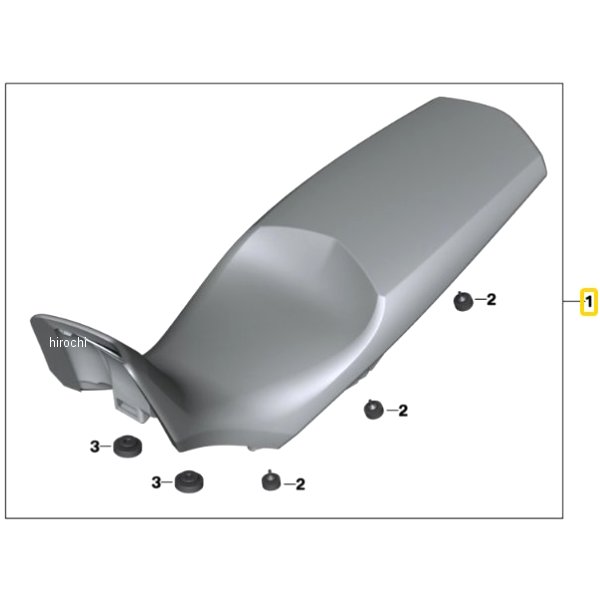 BMW純正 シート ベンチ schwarz/rallyegrau 52538530837 HD店