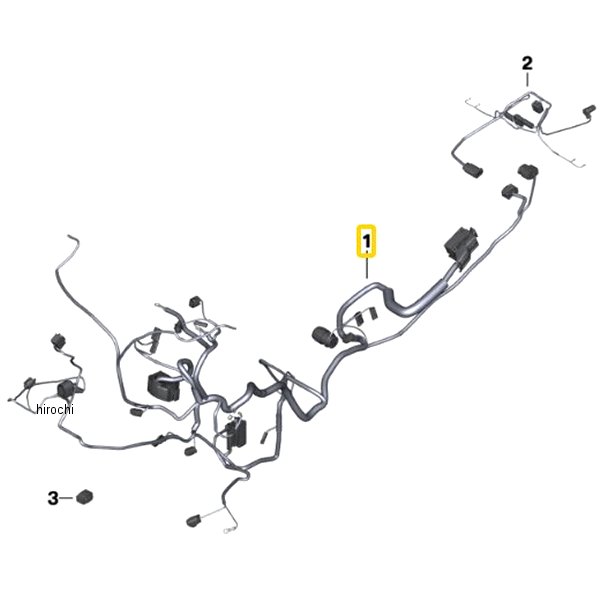 BMW純正 メイン ワイア ハーネス 61118566631 HD店