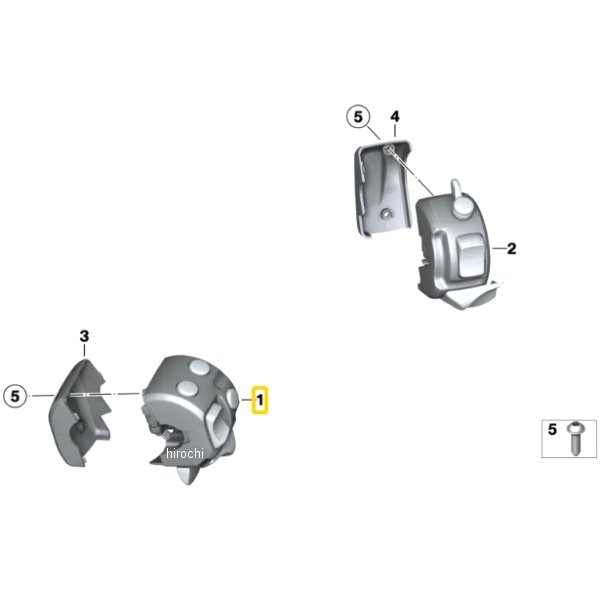 BMW純正 メーター パネル スイッチ LH 61317704620 HD店 22,446円