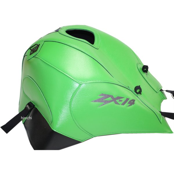 【メーカー在庫あり】 バグスター BAGSTER タンクカバー 12年-15年 ZX-14R 緑/黒 1684C HD店