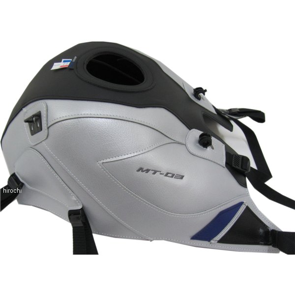 バグスター BAGSTER タンクカバー 16年-19年 MT-03 シルバー/黒/ブルー 1722B HD店|ヒロチー商事 ハーレー 店