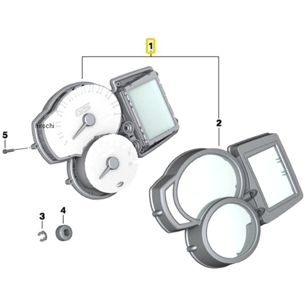 BMW純正 メーター パネル 62117729486 HD店
