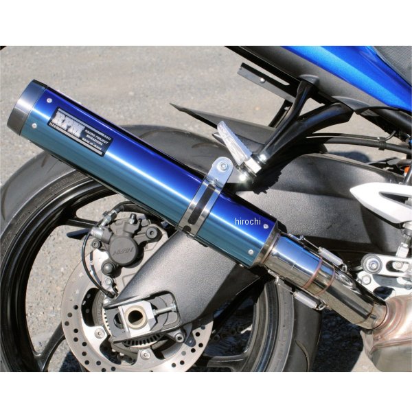 アールピーエム RPM スリップオンマフラー LUXE GSX-S1000F ブルーチタン 4802 HD店｜ヒロチー商事 ハーレー 店