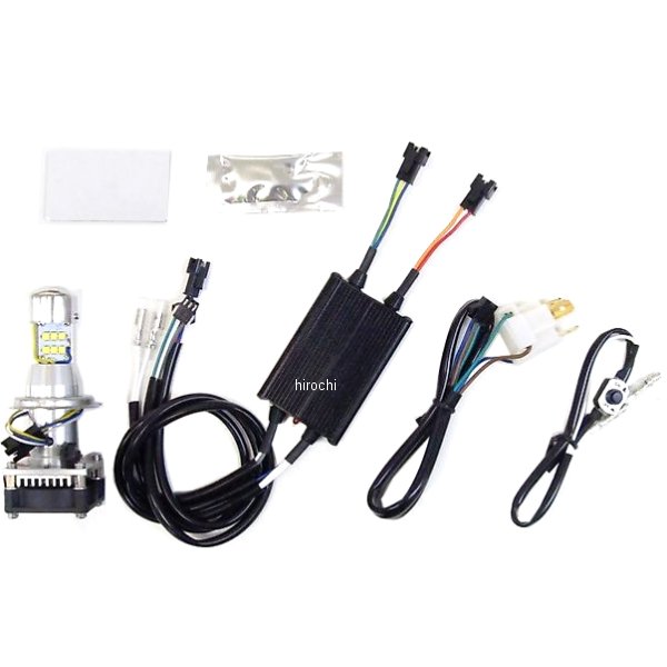 プロテック PROTEC LEDヘッドライトバルブキット LB4HL-S H4 6000k 65069 HD店